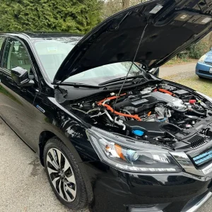 A car detail of a Honda Accord
