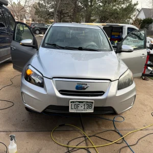 Car detail of a Toyota RAV4
